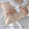 imageBedsure King Size Pillow Cases Set of 2 Cooling Pillow Cases King Rayon Derived from Bamboo Red Pillowcases Breathable ampamp Silky Soft Cool Bedding Pillow Covers with Envelope Closure 20x36 Inches06  Khaki