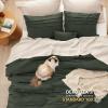 imageBedsure Light Pink Twin XL Comforter Set  3 Pieces Pinch Pleat Bed Set Down Alternative Bedding Sets for All Season 1 Comforter 1 Pillowcase 1 Decorative Pillow01  Olive Green