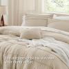 imageBedsure Light Pink Twin XL Comforter Set  3 Pieces Pinch Pleat Bed Set Down Alternative Bedding Sets for All Season 1 Comforter 1 Pillowcase 1 Decorative Pillow21  Linen