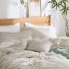 imageBedsure Light Pink Twin XL Comforter Set  3 Pieces Pinch Pleat Bed Set Down Alternative Bedding Sets for All Season 1 Comforter 1 Pillowcase 1 Decorative Pillow01  Beige