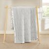 imageBedsure Lightweight Blanket for Summer Queen Size  Down Alternative Blanket with Satin Trim for Bed Light Summer Throw Grey 90x90 Inches01  Grey