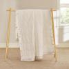 imageBedsure Lightweight Blanket for Summer Queen Size  Down Alternative Blanket with Satin Trim for Bed Light Summer Throw Grey 90x90 Inches02  Ivory