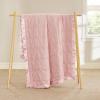 imageBedsure Lightweight Blanket for Summer Queen Size  Down Alternative Blanket with Satin Trim for Bed Light Summer Throw Grey 90x90 Inches03  Pink