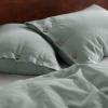 imageBedsure Linen Duvet Cover King  Linen Cotton Blend Duvet Cover Set Light Khaki Color Duvet Cover 3 Pieces 1 Duvet Cover 104 x 90 Inches and 2 Pillowcases Comforter Sold Separately12  Sage Green No Comforter