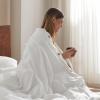 imageBedsure Linen Duvet Cover King  Linen Cotton Blend Duvet Cover Set Light Khaki Color Duvet Cover 3 Pieces 1 Duvet Cover 104 x 90 Inches and 2 Pillowcases Comforter Sold Separately07  White No Comforter