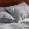 imageBedsure Linen Duvet Cover King  Linen Cotton Blend Duvet Cover Set Light Khaki Color Duvet Cover 3 Pieces 1 Duvet Cover 104 x 90 Inches and 2 Pillowcases Comforter Sold Separately02  Grey No Comforter