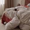 imageBedsure Linen Duvet Cover Queen Size  Linen Cotton Blend Bedding Set Soft ampamp Cozy 3 Pieces 1 Duvet Cover 90x90 Inches and 2 Pillowcases Light Khaki Color Cooling Bedding Comforter Sold Separately16 Warm Tan No Comforter