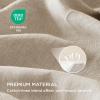 imageBedsure Linen Sheets  Queen Size Bed Blend from Linen Cotton Bedsheets Breathable Cotton Bedsheets Gifts for All Seasons 4 Pieces Linen01  Linen