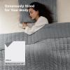 imageBedsure Luxury Velvet Quilt King Size Set  Lightweight Velvet Comforter King Corduroy Cloud Bedspread Coverlet Quilted Bedding Set Soft Winter Quilt with 2 Pillow Shams 106quotx96quot Ivory White02  Sliver Gray