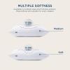 imageBedsure Medium Firm Bed Pillows for Sleeping King Size Set of 2 King Pillows 2 Pack Hotel Quality Premium Down Alternative for Medium Supportive Filling for Side Back Sleepers