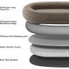 imageBedsure Memory Foam Human Dog Bed 72quotx48quotx12quot Calming Giant Human Dog Bed for Adults People Fits Pet Families with Storage Pocket Fluffy Faux Fur Orthopedic Dog Bean Bed PinkMisty Grey