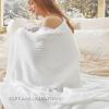 imageBedsure Oatmeal Throw Blankets for Couch  Decorative Waffle Woven Throw Gifts with Tassels Soft and Lightweight Farmhouse Blankets for Couch and Sofa 50x60 Inches01  Off White
