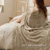 imageBedsure Oatmeal Throw Blankets for Couch  Decorative Waffle Woven Throw Gifts with Tassels Soft and Lightweight Farmhouse Blankets for Couch and Sofa 50x60 Inches02  Coffee