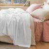 imageBedsure Oatmeal Throw Blankets for Couch  Decorative Waffle Woven Throw Gifts with Tassels Soft and Lightweight Farmhouse Blankets for Couch and Sofa 50x60 Inches01  Off White