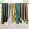 imageBedsure Oatmeal Throw Blankets for Couch  Decorative Waffle Woven Throw Gifts with Tassels Soft and Lightweight Farmhouse Blankets for Couch and Sofa 50x60 Inches02  Coffee