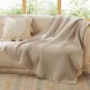imageBedsure Oatmeal Throw Blankets for Couch  Decorative Waffle Woven Throw Gifts with Tassels Soft and Lightweight Farmhouse Blankets for Couch and Sofa 50x60 Inches02  Oatmeal