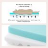 imageBedsure Orthopedic Dog Bed Large Sized Dog  Memory Foam Pet Mattress with Removable Washable Cover and Egg Crate Foam Thick Flat Suitable for Pet Up to 65 lbs 36x27x35 Inches GreyGrey