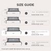 imageBedsure Outdoor Elevated Dog Bed Large Sized Dog Portable Indoor ampamp Outdoor Cooling Raised Cot Pet Hammock Bed with SkidResistant Feet Frame with Breathable Mesh Deep Sea Blue 49 inchesBrown