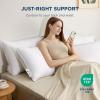 imageBedsure Pillows Queen Size Set of 2 Prewashed UltraSoft Bed Pillows Hotel Luxury Down Alternative Filling Breathable ampamp Fluffy for Back Side Stomach SleepersQueen