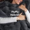 imageBedsure Plaid Heated Blanket Throw  Flannel Sherpa Electric Blanket with Plaid Pattern Heating with 6 Heating Levels 4 Time Settings 3Hour AutoOff Warm Gifts for Grandma Blue 50quotx60quot18  Charcoal Grey