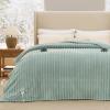 imageBedsure Plaid Heated Blanket Throw  Flannel Sherpa Electric Blanket with Plaid Pattern Heating with 6 Heating Levels 4 Time Settings 3Hour AutoOff Warm Gifts for Grandma Blue 50quotx60quot07  Emerald Green