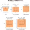 imageBedsure Plaid Heated Blanket Throw  Flannel Sherpa Electric Blanket with Plaid Pattern Heating with 6 Heating Levels 4 Time Settings 3Hour AutoOff Warm Gifts for Grandma Blue 50quotx60quot02  Bridal Rose