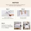 imageBedsure Queen Pillows Set of 2  Fluffy Bed Pillows for Sleeping Hotel Quality Diamond Quilted Design Gusseted Supportive Down Alternative Filling for Back Stomach Side SleepersGrey