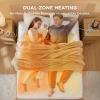 imageBedsure Removable Heated Mattress Pad Queen  Waterproof Bed Warmer with Memory ampamp Preheat Function 12Hour Timer ampamp 10 Heat Settings with Dual Controller AutoOff Electric Mattress Pad Queen 60quotx80quot