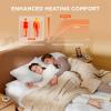 imageBedsure Removable Heated Mattress Pad Queen  Waterproof Bed Warmer with Memory ampamp Preheat Function 12Hour Timer ampamp 10 Heat Settings with Dual Controller AutoOff Electric Mattress Pad Queen 60quotx80quot