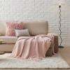 imageBedsure Sage Green Throw Blanket for Couch  Versatile Knit Woven Chenille Blanket for Chair Super Soft Warm ampamp Decorative Blanket with Tassels for Bed Sofa and Living Room Sage Green Throw06  Pink