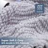 imageBedsure Sage Green Throw Blanket for Couch  Versatile Knit Woven Chenille Blanket for Chair Super Soft Warm ampamp Decorative Blanket with Tassels for Bed Sofa and Living Room Sage Green Throw10  Grey