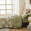 imageBedsure Sage Green Twin XL Comforter Set  5 Pieces Floral Bedding Sets Twin XL Bed in a Bag with Reversible Botanical Flowers Comforter Sheets Pillowcase ampamp Sham11  Olive Green
