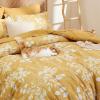 imageBedsure Sage Green Twin XL Comforter Set  5 Pieces Floral Bedding Sets Twin XL Bed in a Bag with Reversible Botanical Flowers Comforter Sheets Pillowcase ampamp Sham06  Yellow
