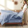 imageBedsure Sage Green Twin XL Comforter Set  5 Pieces Floral Bedding Sets Twin XL Bed in a Bag with Reversible Botanical Flowers Comforter Sheets Pillowcase ampamp Sham02  Blue