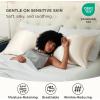 imageBedsure Satin Pillowcase for Hair  Ivory Satin Pillow Cases Standard Size with Zipper 2 Pack Similar to Silk Pillow Cases for Skin Silky ampamp Soft Gifts for Women Men 20x26 Inches01  Beige  Zipper
