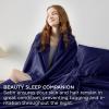 imageBedsure Satin Sheets Queen Size Bed Set  Luxury Silky Bed Sheet Set Ultra Soft ampamp Wrinkle Free Good for Hair ampamp Skin Gifts for Women 15 Inches Deep Pocket 4Piece Queen Silver Grey14  Navy