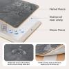 imageBedsure Self Warming Blanket for Small Dogs ampamp Cats  Waterproof Washable Sherpa Fleece Puppy Blanket Soft Plush Reversible Throw 25quotX35quot GreyGrey