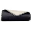imageBedsure Self Warming Blanket for Small Dogs ampamp Cats  Waterproof Washable Sherpa Fleece Puppy Blanket Soft Plush Reversible Throw 25quotX35quot GreyBlack