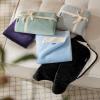 imageBedsure Self Warming Blanket for Small Dogs ampamp Cats  Waterproof Washable Sherpa Fleece Puppy Blanket Soft Plush Reversible Throw 25quotX35quot GreyLight Green