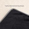 imageBedsure Self Warming Blanket for Small Dogs ampamp Cats  Waterproof Washable Sherpa Fleece Puppy Blanket Soft Plush Reversible Throw 25quotX35quot GreyBlack