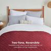 imageBedsure Sherpa Fleece Throw Blanket for Couch  Soft Fluffy ampamp Cozy Cable Jacquard Tufted Throw Blankets for Women Gift Thick Warm Blanket for Winter and All Seasons Beige 50x60 Inches00  Red