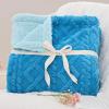 imageBedsure Sherpa Fleece Throw Blanket for Couch  Soft Fluffy ampamp Cozy Cable Jacquard Tufted Throw Blankets for Women Gift Thick Warm Blanket for Winter and All Seasons Beige 50x60 Inches06  Horizon Blue