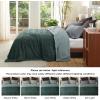 imageBedsure Sherpa Fleece Throw Blanket for Couch  Soft Fluffy ampamp Cozy Cable Jacquard Tufted Throw Blankets for Women Gift Thick Warm Blanket for Winter and All Seasons Beige 50x60 Inches07  Dark Green