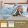 imageBedsure Sherpa Fleece Throw Blanket for Couch  Soft Fluffy ampamp Cozy Cable Jacquard Tufted Throw Blankets for Women Gift Thick Warm Blanket for Winter and All Seasons Beige 50x60 Inches06  Blue