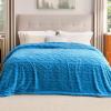 imageBedsure Sherpa Fleece Throw Blanket for Couch  Soft Fluffy ampamp Cozy Cable Jacquard Tufted Throw Blankets for Women Gift Thick Warm Blanket for Winter and All Seasons Beige 50x60 Inches06  Horizon Blue