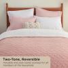 imageBedsure Sherpa Fleece Throw Blanket for Couch  Soft Fluffy ampamp Cozy Cable Jacquard Tufted Throw Blankets for Women Gift Thick Warm Blanket for Winter and All Seasons Beige 50x60 Inches08  Pink