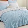 imageBedsure Sherpa Fleece Throw Blanket for Couch  Soft Fluffy ampamp Cozy Cable Jacquard Tufted Throw Blankets for Women Gift Thick Warm Blanket for Winter and All Seasons Beige 50x60 Inches06  Blue