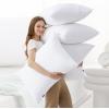 imageBedsure Soft Pillows Standard Size Set of 4  Standard Size Bed Pillows 4 Pack for Sleeping Soft and Supportive Hotel Quality Original Down Alternative Filling for Side Back SleepersMedium4PK