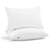 imageBedsure Soft Pillows Standard Size Set of 4  Standard Size Bed Pillows 4 Pack for Sleeping Soft and Supportive Hotel Quality Original Down Alternative Filling for Side Back SleepersMedium2PK