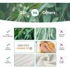 imageBedsure Striped Duvet Cover Queen Size  MoistureWicking Eucalyptus Lyocell Cotton ampamp Linen Hybrid Comforter Cover Set with Bowknot Ties Closure  GentleSoft ampamp Breathable Bedding Set  Seaweed Green10  Slate Blue No Comforter